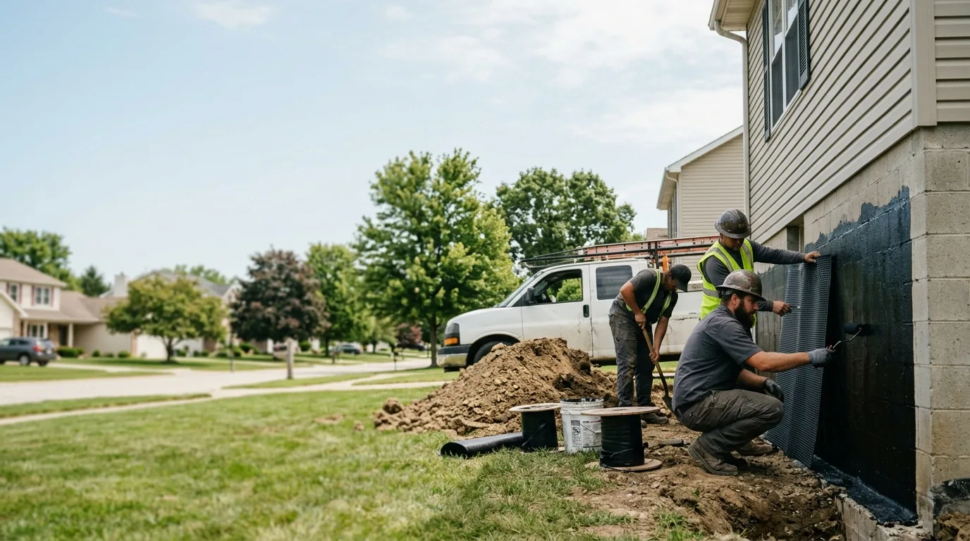 Basement Waterproofing in Maeystown, IL near me